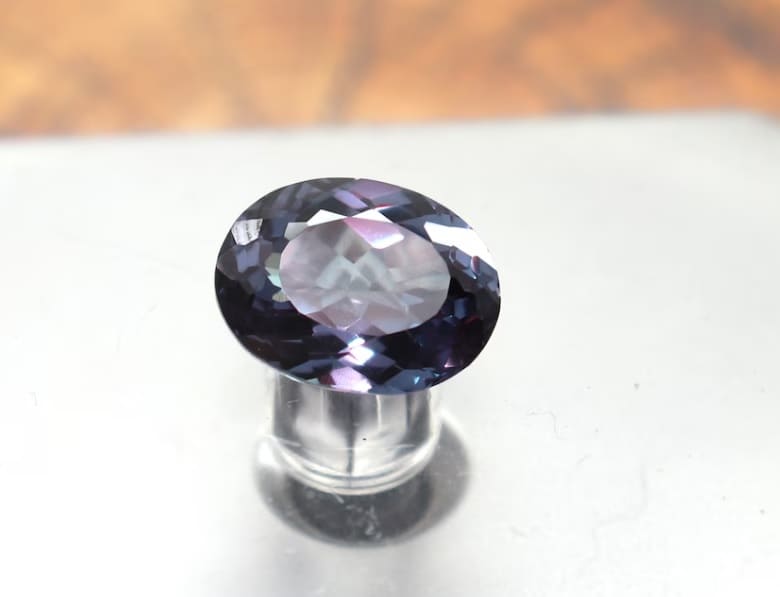 Una bonita gema que nos hace ver las características de este mineral