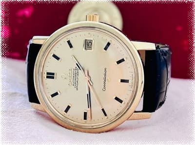 Aquí puede vender relojes Omega Constellation vintage y antigüos