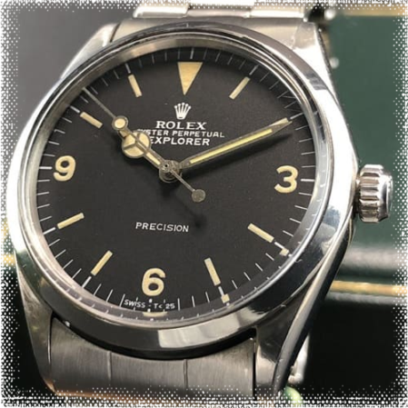 Aquí puede vender relojes Rolex Explorer vintage y antigüos