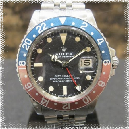 Aquí puede vender relojes Rolex GMT Master vintage y antigüos